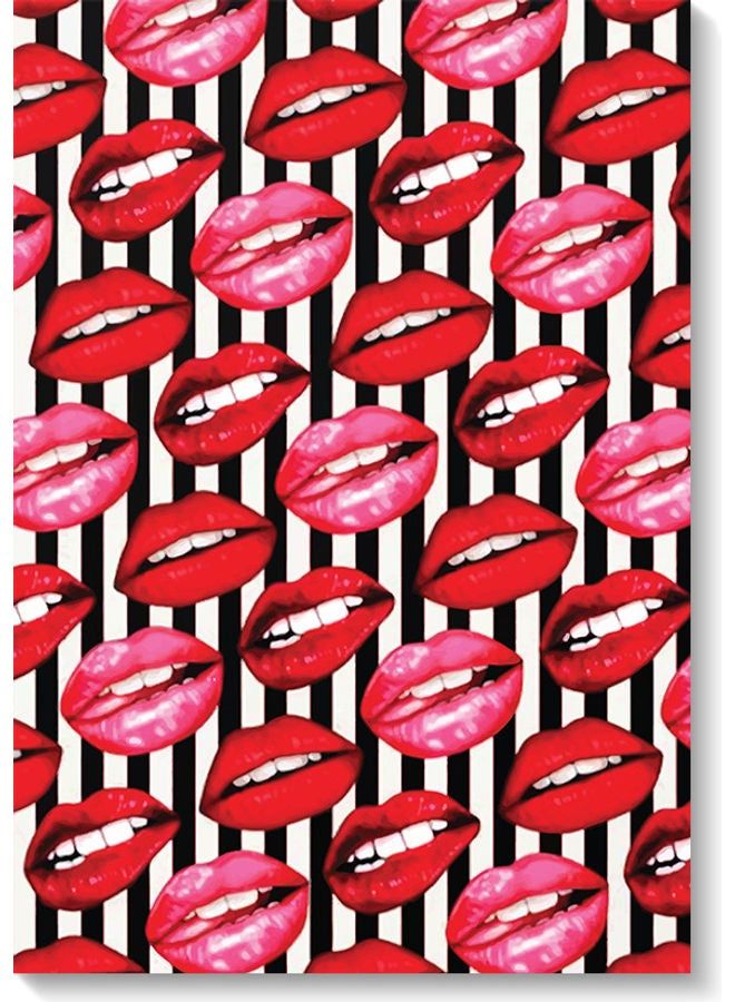RYN Lips Wall Art Multicolour 40x60cm - Image 2