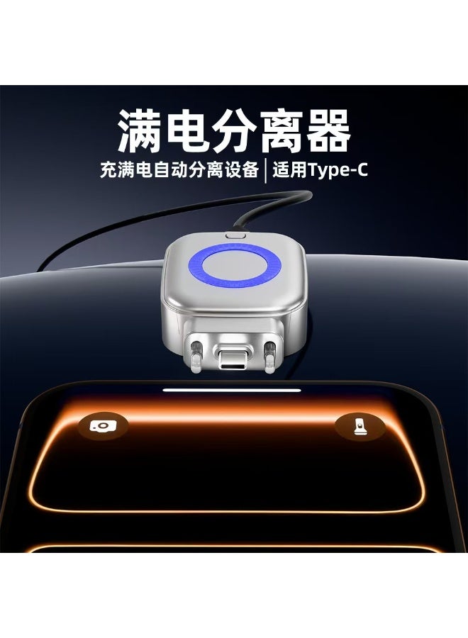 140W fully charged intelligent circuit breaker, a leading product, featuring intelligent recognition by artificial intelligence, automatic power-off upon completion of charging and disconnection of devices. Suitable for Apple and Huawei mobile phones. - Image 2