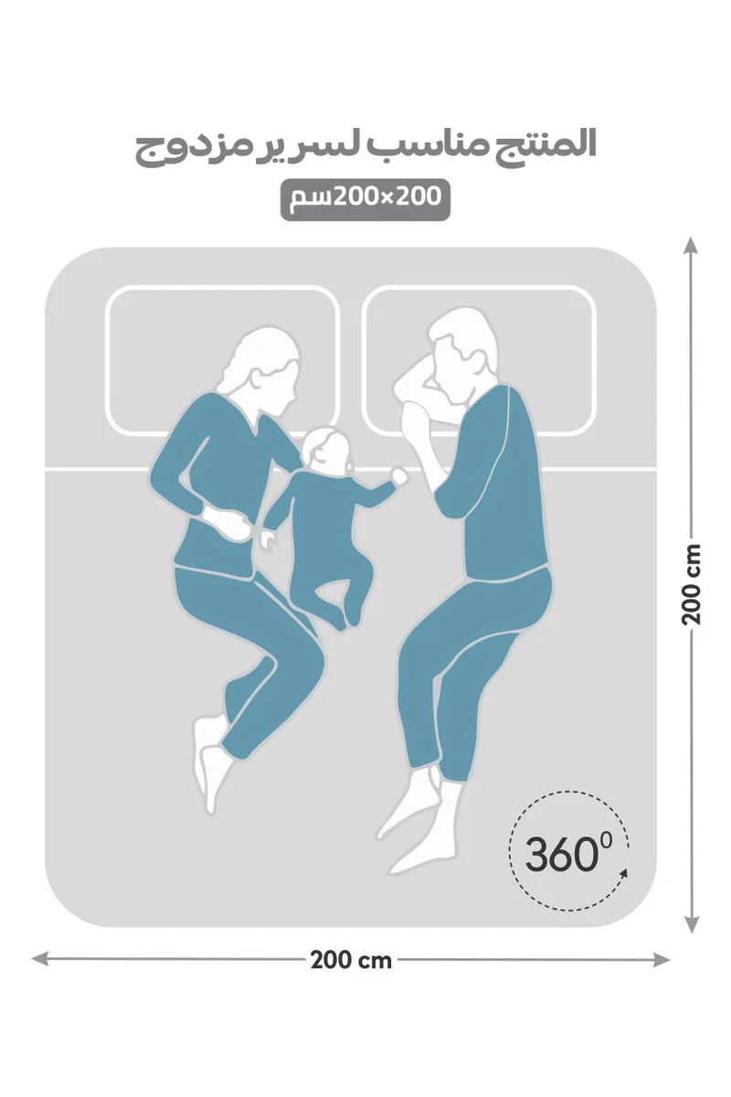 Donetella Bedding Fitted Sheet - Fits 200x200 Cm For King Bed - 3 Pcs (1 Fitted Sheet and 2 Pillowcases) - 35 Cm Deep Pocket - Solid Bed Sheet