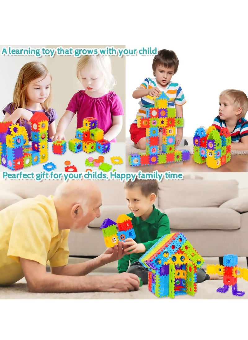 CHU DAI Children's building block set, building block house (350 pieces)  - Image 5