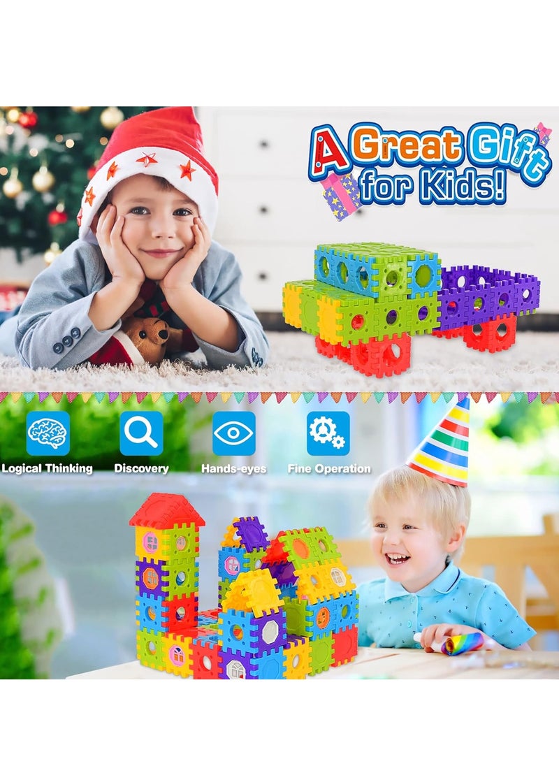 CHU DAI Children's building block set, building block house (350 pieces)  - Image 4