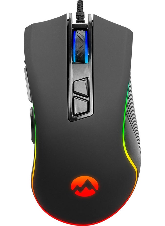 SM-G06 Sagitta 6400DPI USB RGB 8D Macro Gaming Mouse
