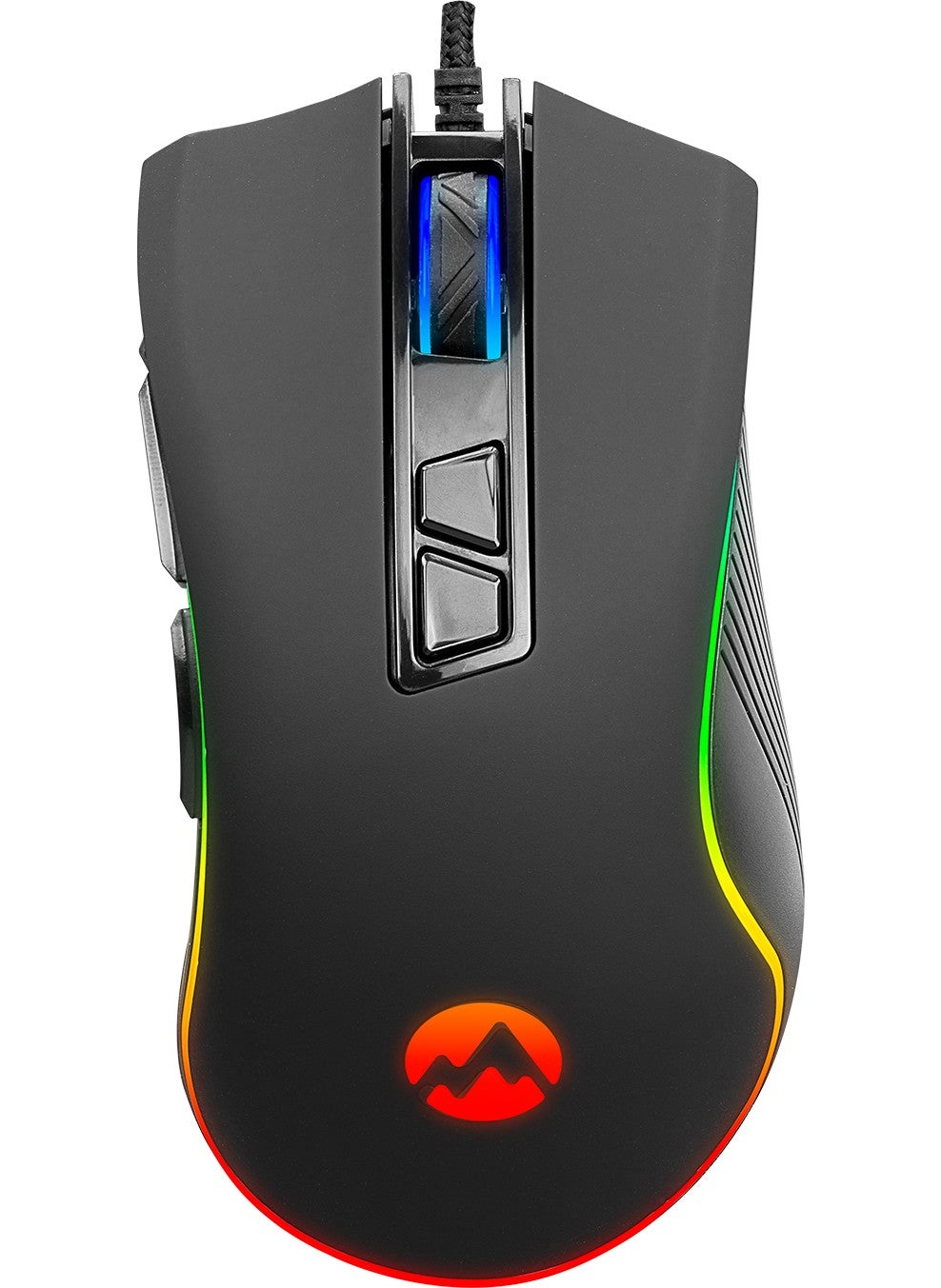Everest SM-G06 Sagitta 6400DPI USB RGB 8D Macro Gaming Mouse  - Image 1