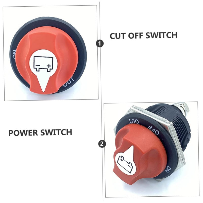 مفتاح فصل بطارية ثقيل للسيارات والمقطورات والقوارب ومركبات ATV و UTV بقدرة 300 أمبير - Image 4