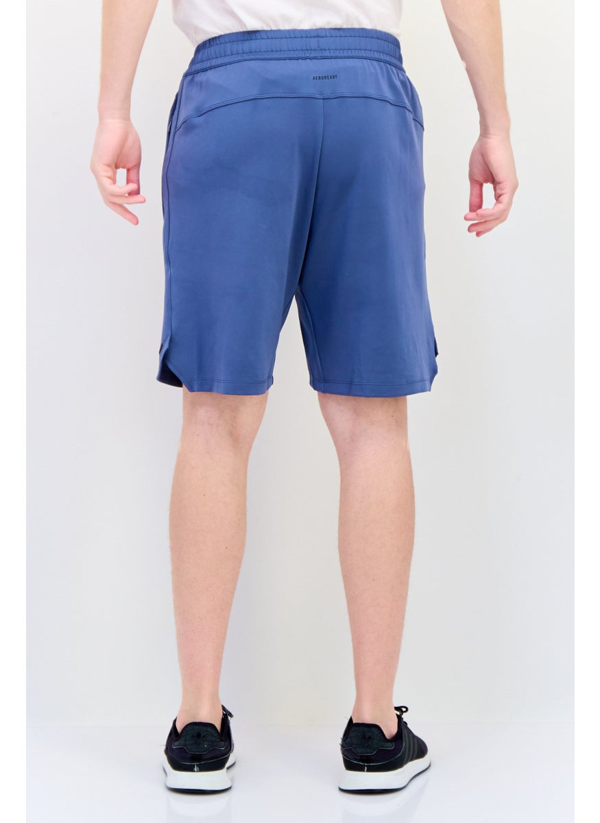 Adidas Men Sportswear Fit 9 Inseam Training Shorts, Slate Blue  - Image 3