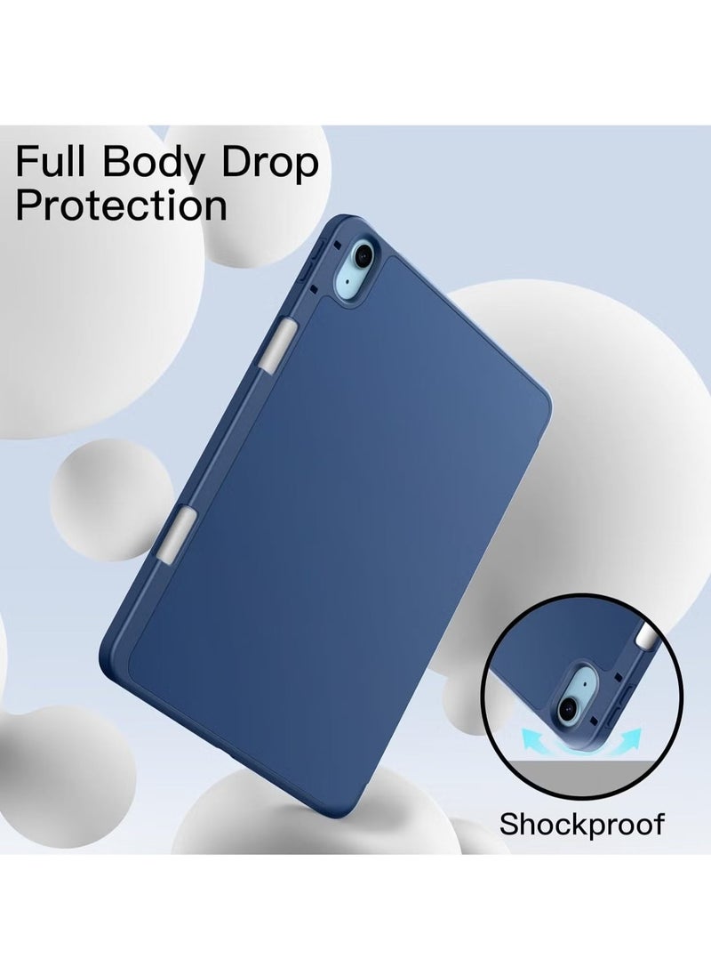 JAJEEK iPad Air 11-inch M2 2024 6th Generation Case with Pencil Holder – Silicone Magnetic Cover Slim Tablet Cover for iPad Air 11 inch M2 6th Generation - Image 4