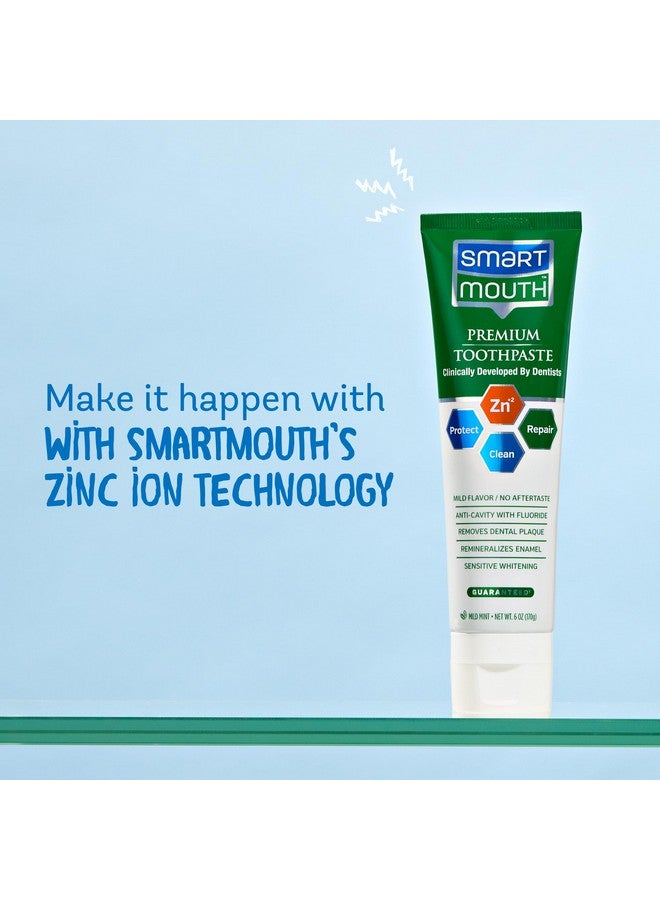 SmartMouth Premium Toothpaste For Elite Oral Health Protection 6 Oz 4 Pack - Image 5