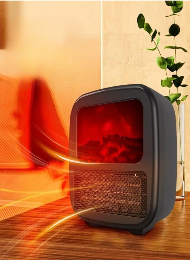 3000W PTC Ceramic Heater decorative fireplace heater digital room temperature  - Image 1