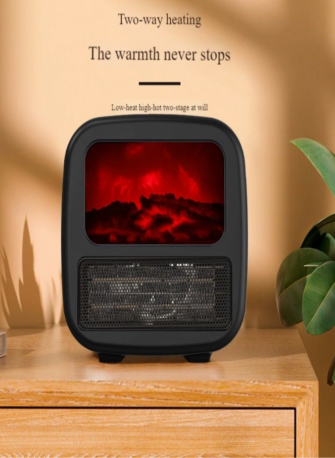3000W PTC Ceramic Heater decorative fireplace heater digital room temperature  - Image 3