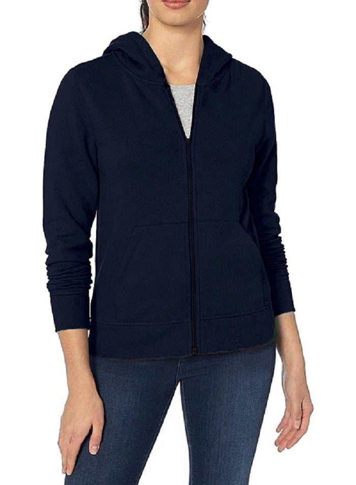 general Sweatshirt navy zipper - Image 1