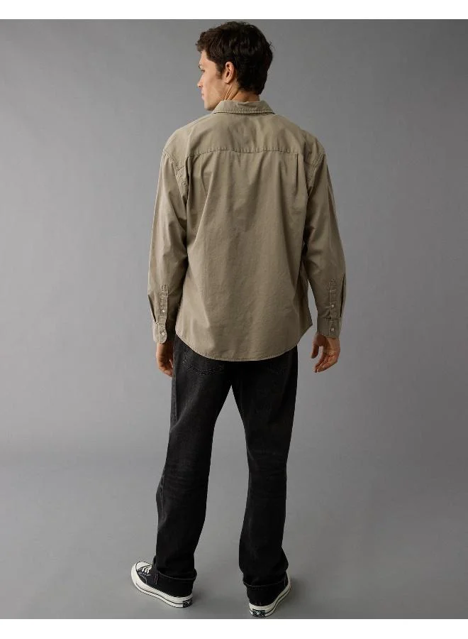 امريكان ايجل Pocket Detail Button Down Oxford Shirt