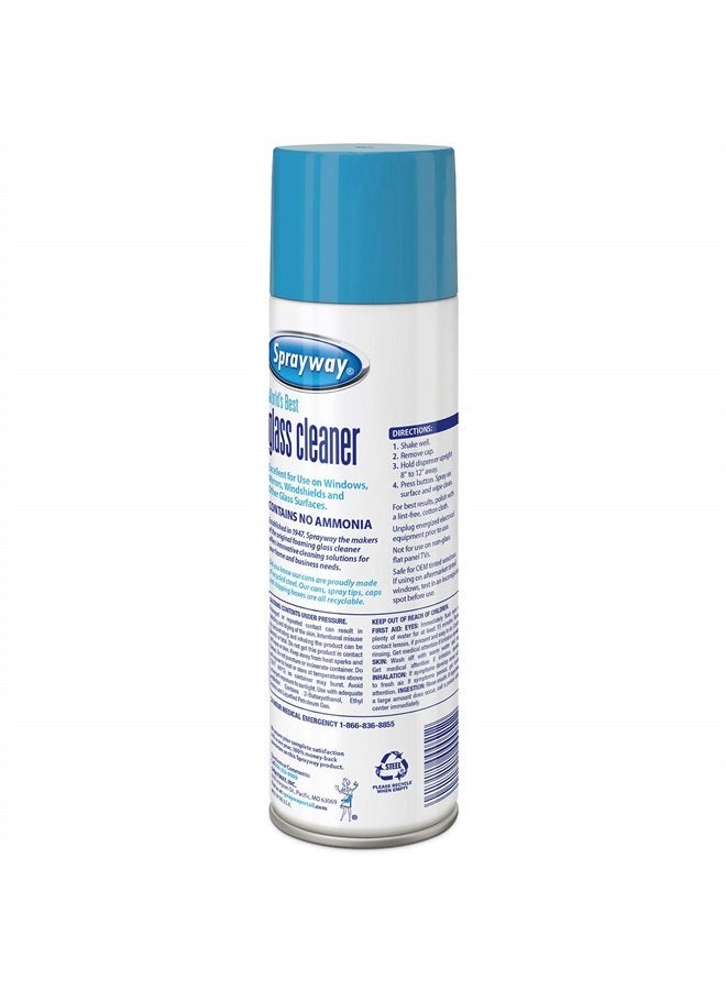 Sprayway Glass Cleaner - 4/19oz cans  - Image 2