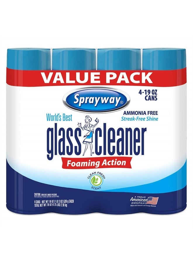 Sprayway Glass Cleaner - 4/19oz cans  - Image 4