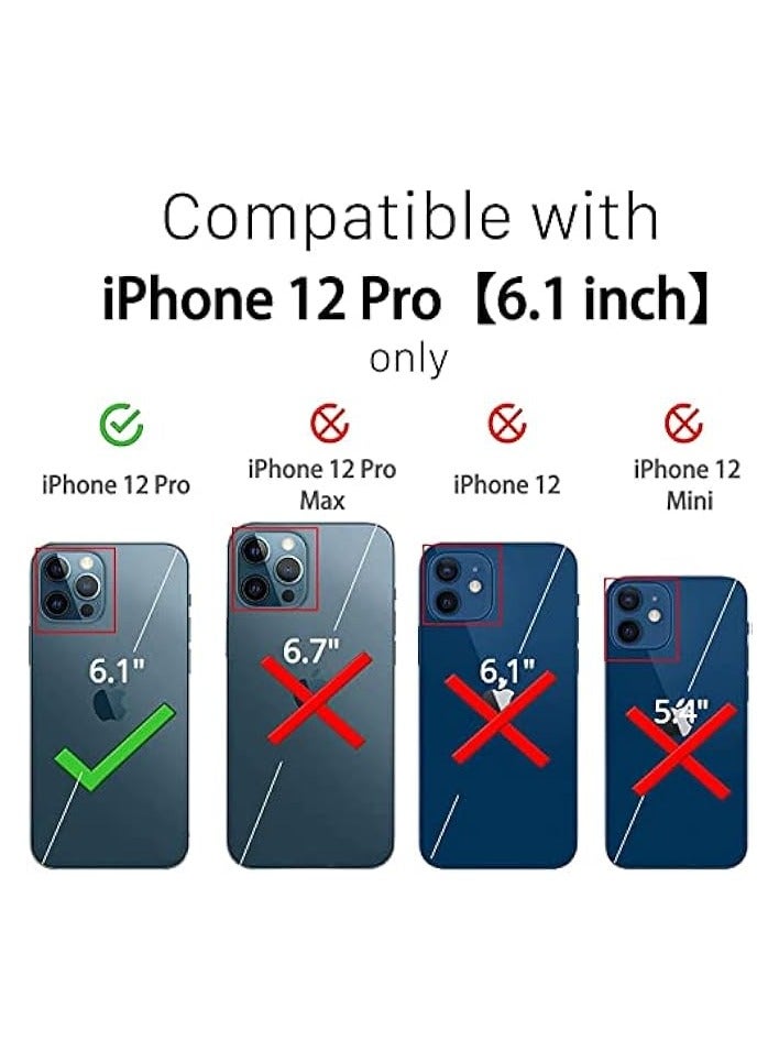 PROMASS Not Affect The Flash Compatible With Iphone 12 Pro 3D Camera Lens Protector, [2 Pack] Tempered Glass Case Friendly [Full Coverage Protection] [High Definition] - Image 2