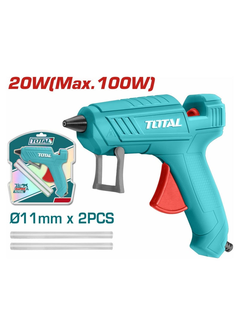 TOTAL - Wax gun with 2 candles, 100 watt capacity - Image 1