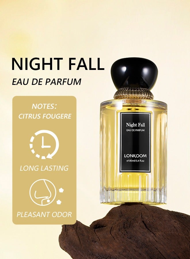 LONKOOM NIGHT FALL EDT For Women 100ML - Image 1