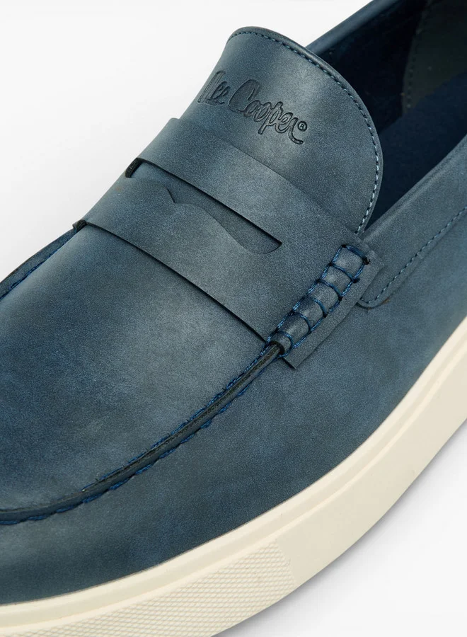 Lee Cooper NAVY Men Ortholite Slip-On Loafers for Men | Best Price UAE