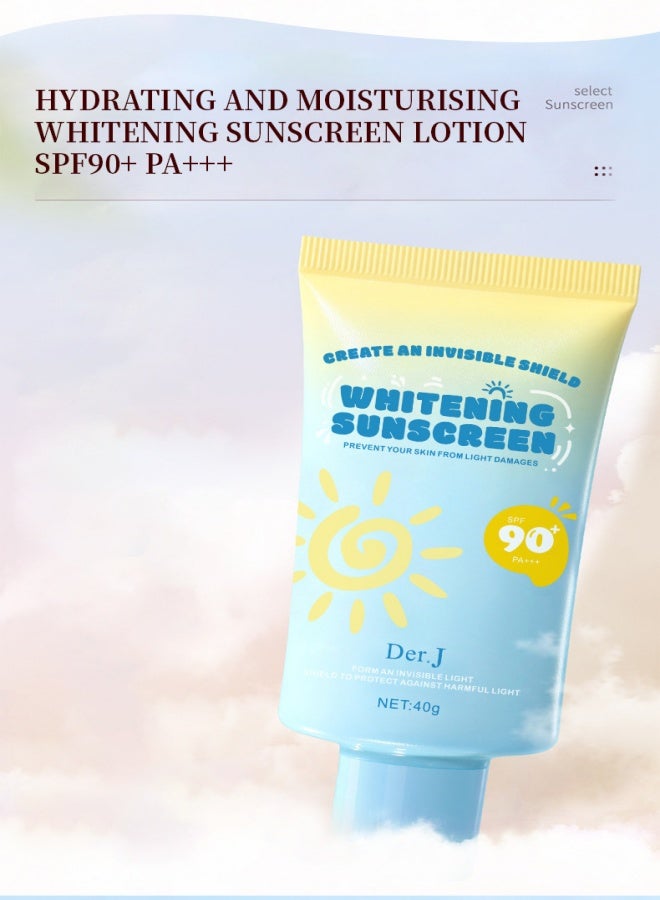 Dera Der.J moisturizing isolation whitening sunscreen - Image 2