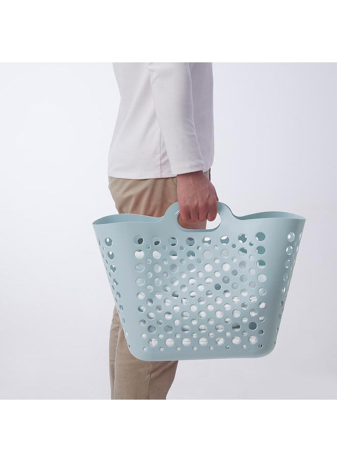 Beauenty Flexible laundry basket, blue, 24 l  - Image 5
