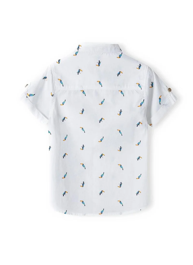 MINOTI Kids Printed Grandad Shirt