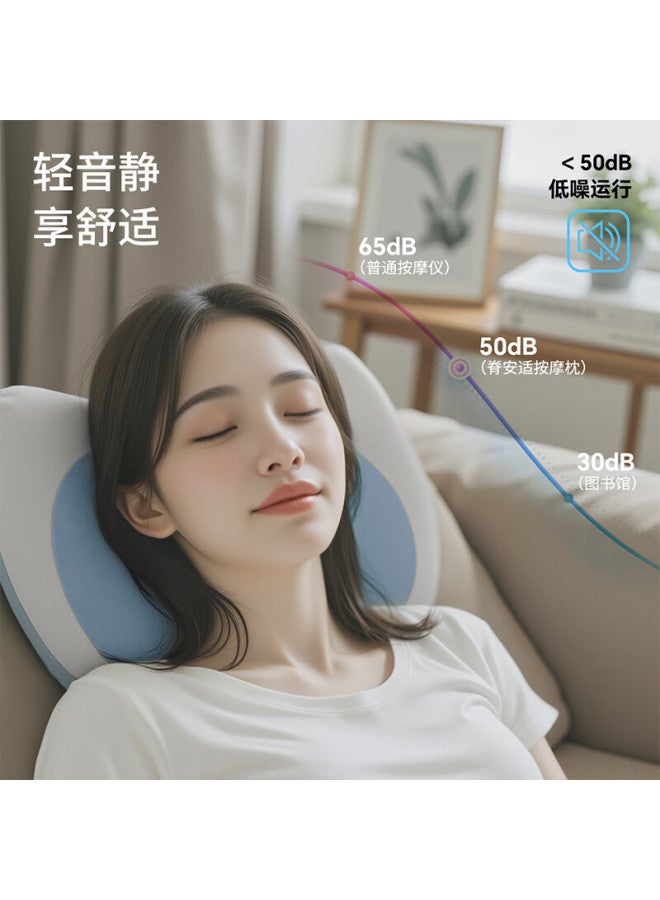 Jeeback Back Massager For Waist And Back, Mi Home App Lumbar Back Massager, Physical Cushion For Car, Shoulder Neck Lumbar Spine Waist Protector, Gift For Boyfriend, Girlfriend, Father's Day, Practica - Image 3