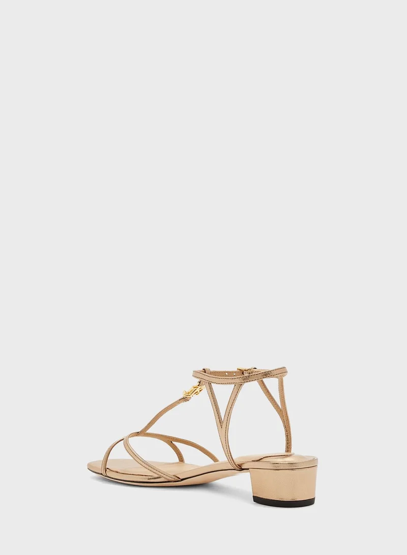 Lauren Ralph Lauren Fallon Low Heel Sandals
