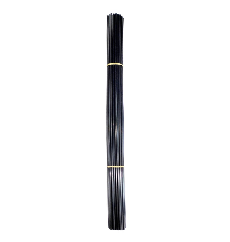 High Density Polyethylene HDPE Plastic Welding Rod 18 diameter 52 ft Black