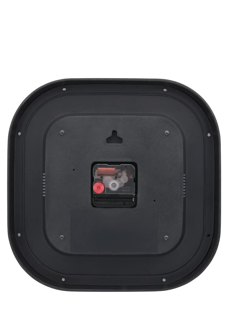 TITAN Contemporary Black Wall Clock