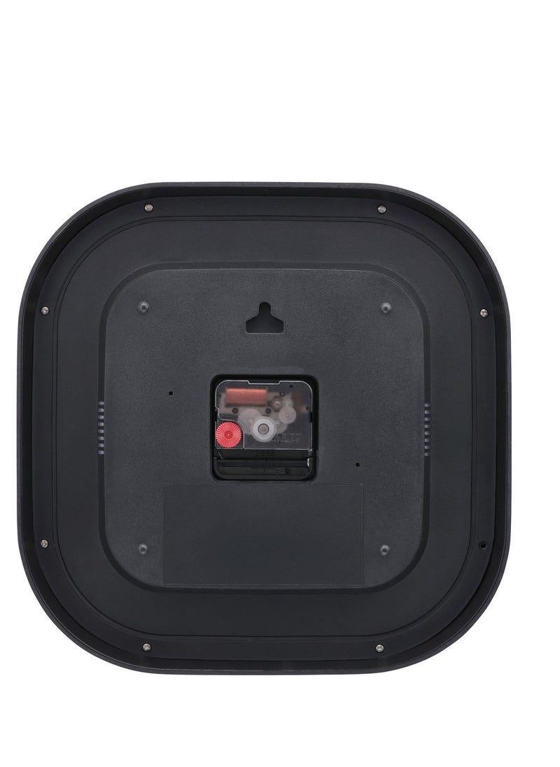TITAN Contemporary Black Wall Clock  - Image 5