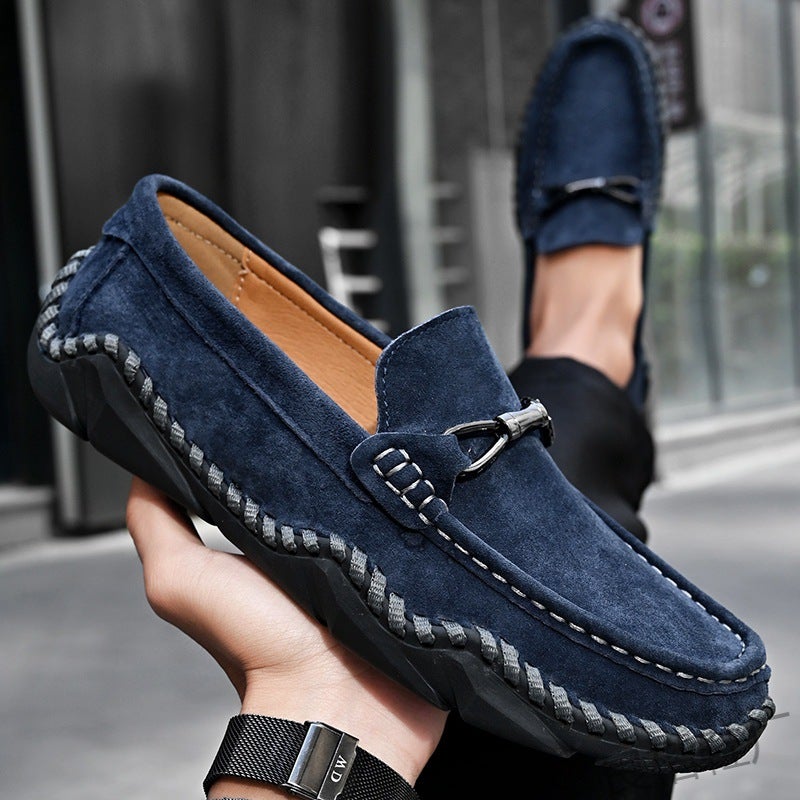 Jinjiang Dachang Large Size Bean Shoes Lazy One Pedal 2023 Outer Wear Sleeve Breathable Breathable Break - Image 3