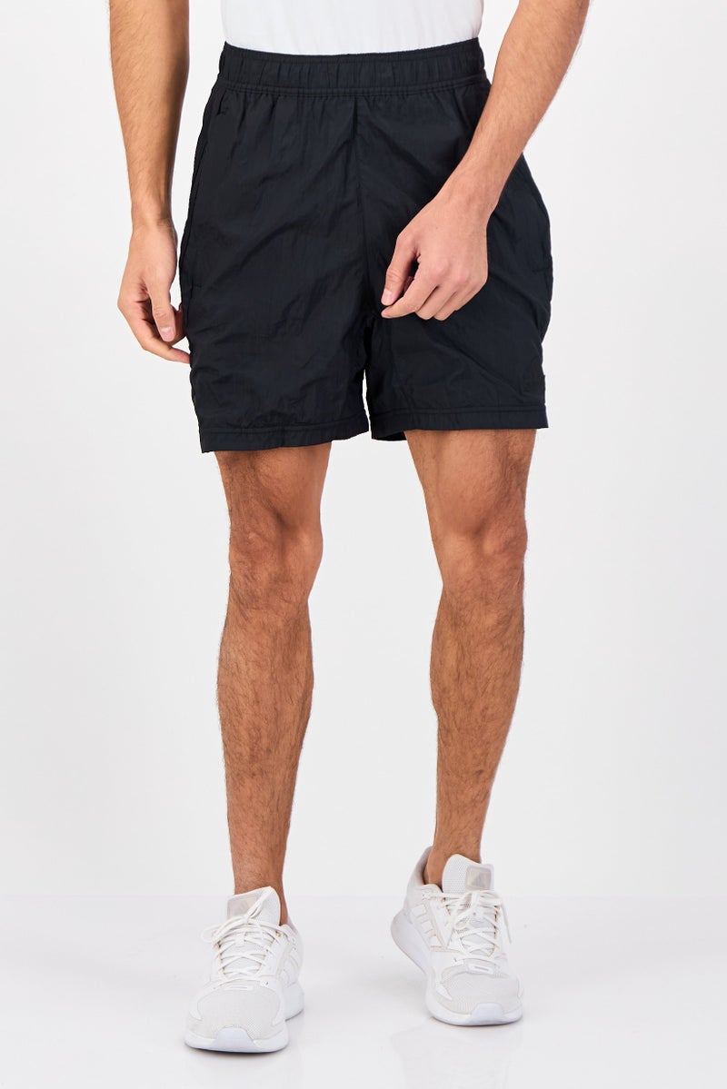 Adidas شورتات تدريب منسوجة للرجال، أسود، مقاس مناسب للرياضة - Image 1