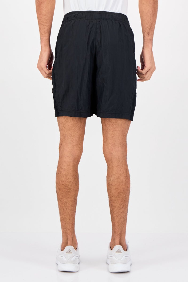 Adidas شورتات تدريب منسوجة للرجال، أسود، مقاس مناسب للرياضة - Image 2