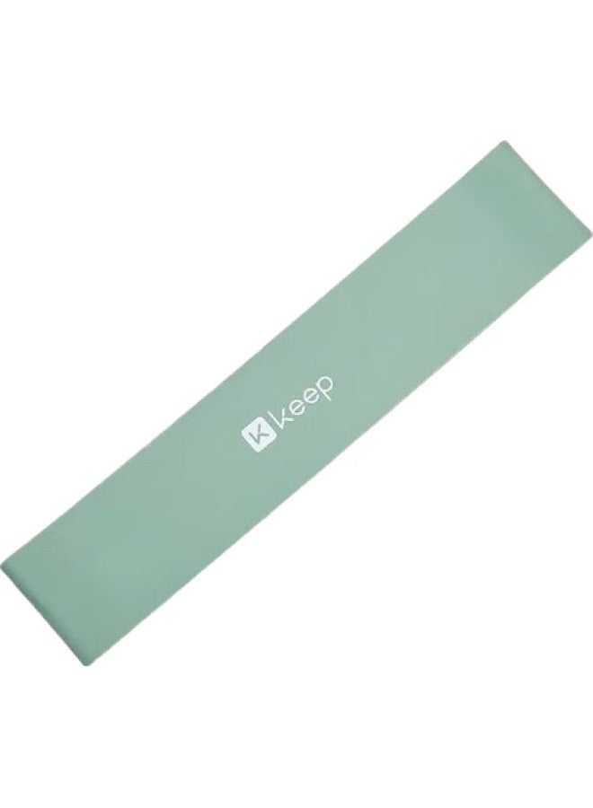 Keep Latex Fitness Resistance Band For Yoga, Dance, Stretching, Training, Squats, Body Shaping, And Leg Toning - Green/20 Lbs - Image 3