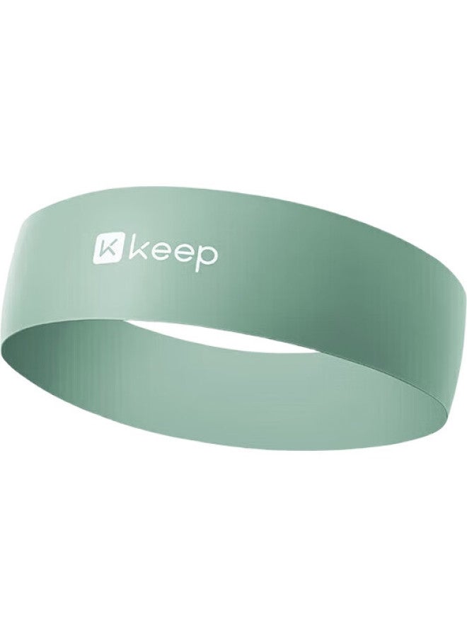 Keep Latex Fitness Resistance Band For Yoga, Dance, Stretching, Training, Squats, Body Shaping, And Leg Toning - Green/20 Lbs - Image 2