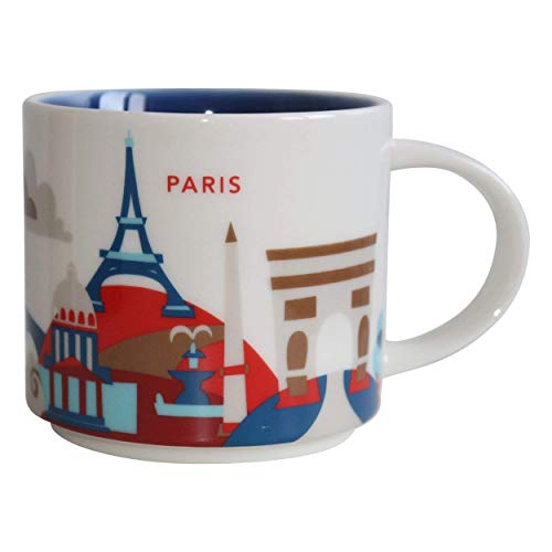 Starbucks Paris Mug YAH Mug You Are Here Collection - 14 FL oz / 414 ml - Image 1
