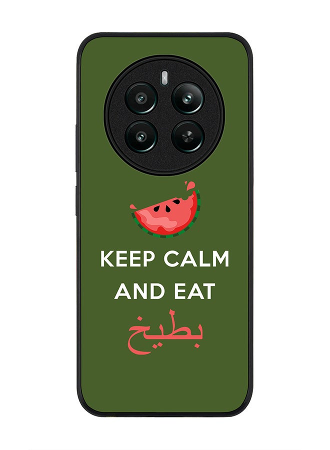 Stylizedd Rugged Black edge case for Realme 12 Plus 5G / Realme 12 4G, Slim fit Soft Case Flexible Anti Drop TPU Gel Thin Cover -  Bateekh - Image 1