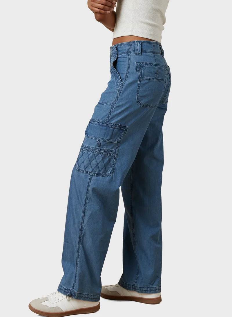 American Eagle High Waist Baggy Joggers