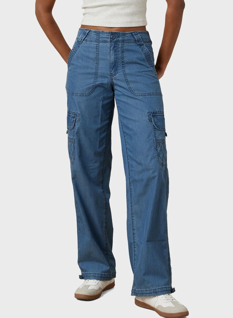 American Eagle High Waist Baggy Joggers