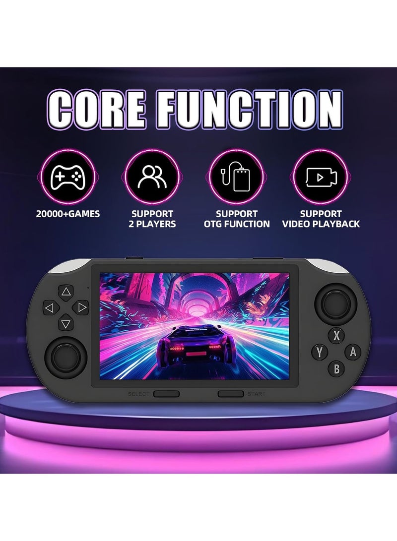 Retro Handheld Game Console,20000+ Games,14+ Emulators,4.5-Inch IPS HD Screen,Dual Wireless Controllers Retro Gaming Console,Dual Core Processor,Emergency Charging Formobile Phones (64G) - Image 4