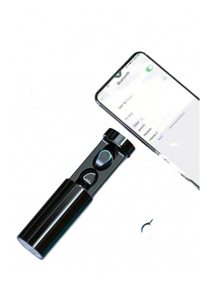 Generic Wireless Bluetooth Headset Mini Cylinder Type In-ear Headset  - Image 1