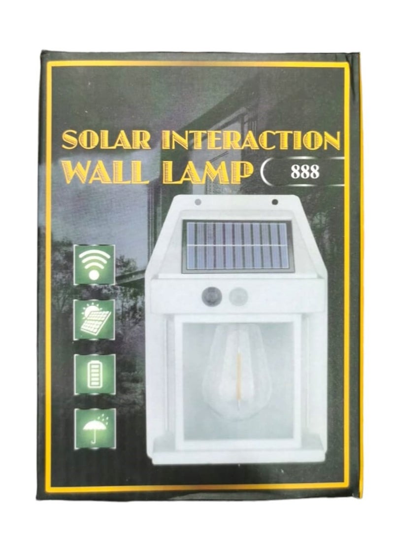 CBK - Solar Rechargeable Interaction Wall lamp 888 - Image 1
