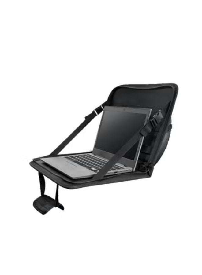 COYO Steering Wheel Eating Tray Upgraded(16.1 * 10 inch), Car Back Seat Laptop Desk, Multifunctional Car Office Bag, Car Work Table for Writing, Car Organizer for Kids, Commuters, Family - Image 2