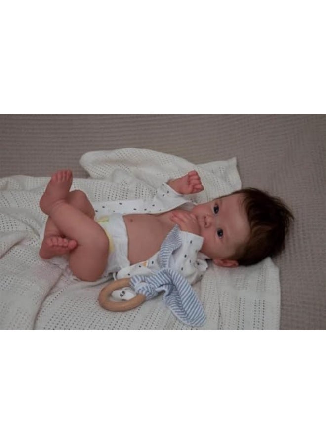 Full Body Silicone Baby Doll - 18 Inch, Realistic Baby Doll Looks Real, Full Body Silicone Baby Doll, Realistic Baby Doll, Reborn Baby Doll with Accessories - Image 5