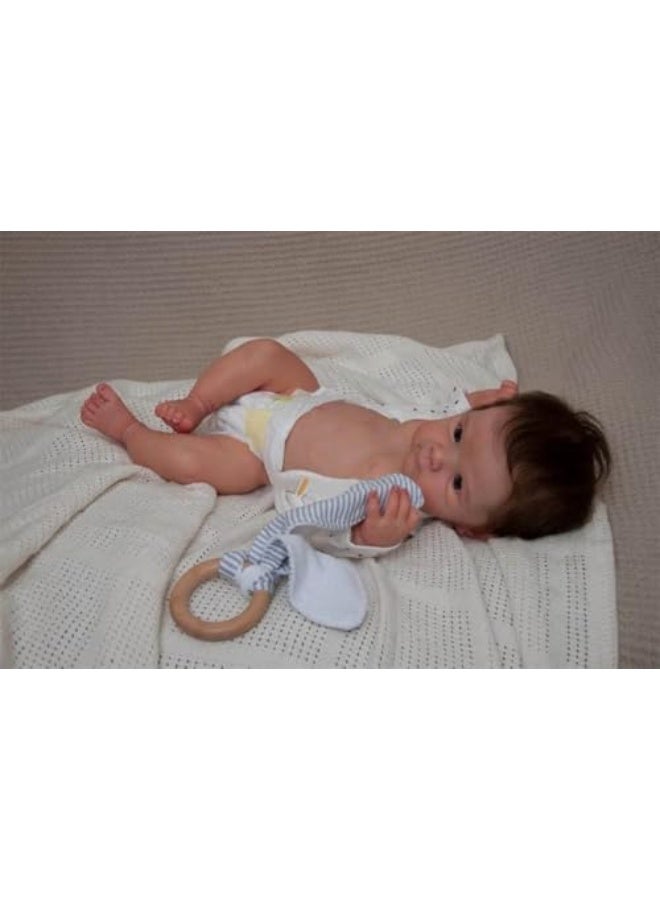Full Body Silicone Baby Doll - 18 Inch, Realistic Baby Doll Looks Real, Full Body Silicone Baby Doll, Realistic Baby Doll, Reborn Baby Doll with Accessories - Image 4