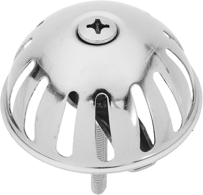 WOONEKY Stainless Steel Urinal Funnel Cover Universal Urinal Strainer Drain Stopper for Men' Toilets Metal Urinal Filter Part Essential Urinal Accessory for Clean and - Image 1