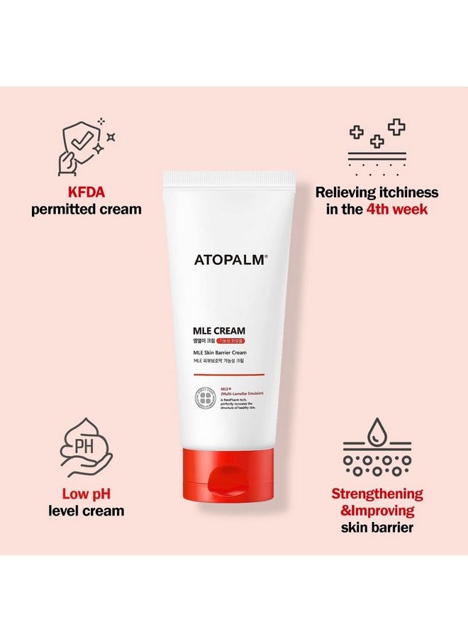 Atopalm - ATOPALM MLE Eczema Cream 5.6 Fl Oz, Premium Baby Face and Body Moisturizer for Skin Barrier, Daily Long-lasting Moisturizing Facial Cream for Relieving Itchiness & Redness, Gentle Baby Skincare - Image 1