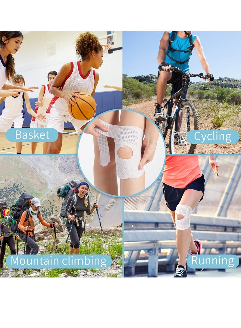 Adjustable Knee Brace with Side Stabilizers for Pain Relief and Support Suitable for Men and Women with ACL MCL Injuries and Arthritis - Image 5