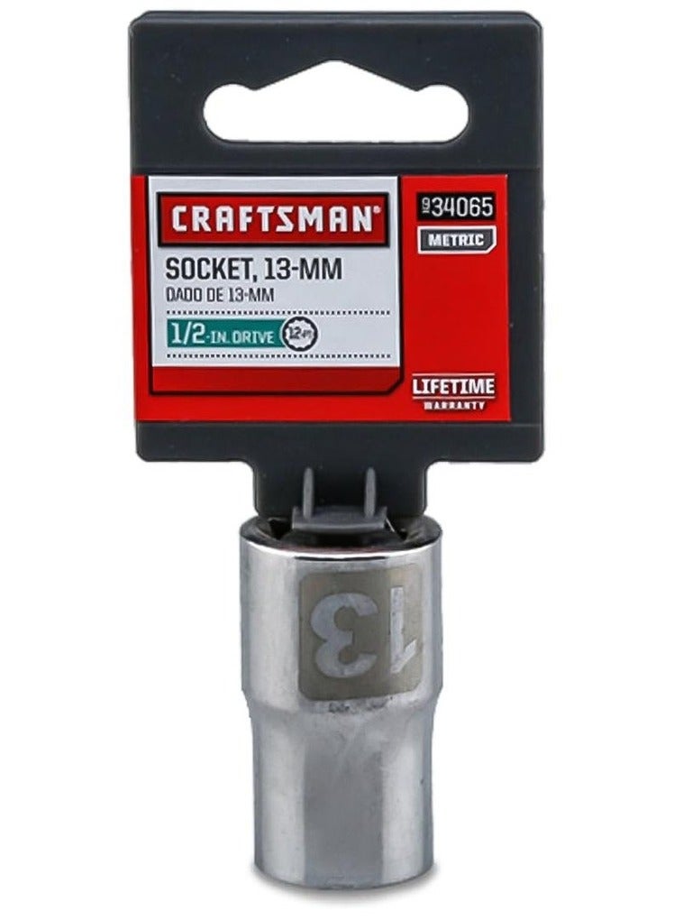 Craftsman 12-Point Socket Drive (13 x 12.7 mm)