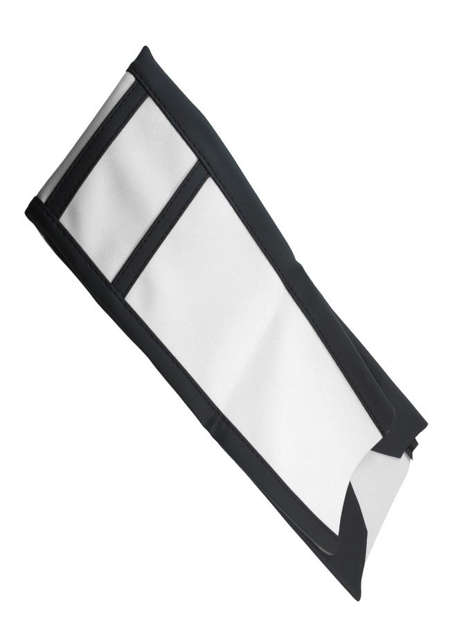 Adsspro Motorcycle Universal Seat Cover Non-Slip Suitable Rubber Striped Seat Covers Soft for CRF150F CRF230F CRF250F CRF250R YZ125 YZ250 KX60 KX65 KX80 KX85 KX125 Dirt Pit Bike Off Road Motorbike (White) - Image 4