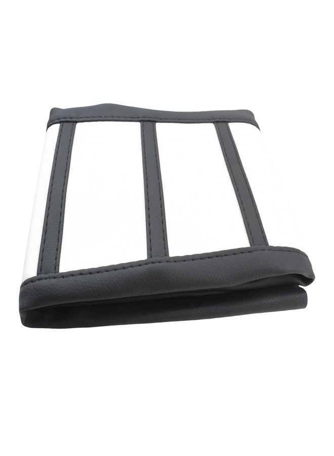 Adsspro Motorcycle Universal Seat Cover Non-Slip Suitable Rubber Striped Seat Covers Soft for CRF150F CRF230F CRF250F CRF250R YZ125 YZ250 KX60 KX65 KX80 KX85 KX125 Dirt Pit Bike Off Road Motorbike (White) - Image 3